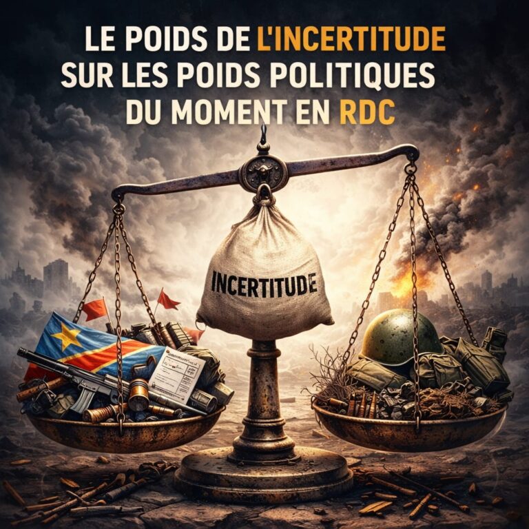 LE POIDS DE L’INCERTITUDE