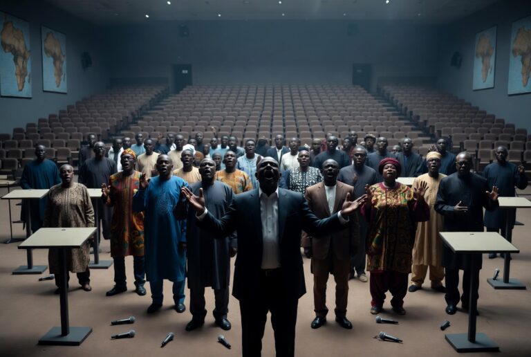 « Le théâtre vide des ambitions creuses »